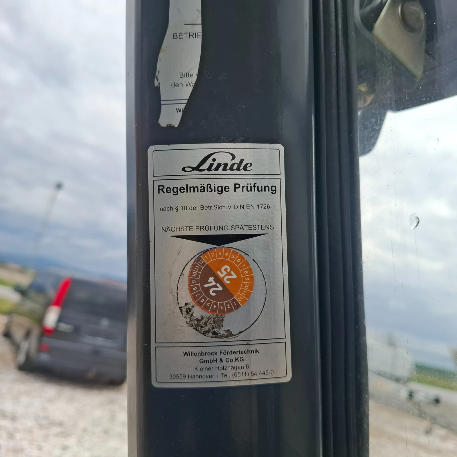 Мотокар Linde H16 ДИЗЕЛОВ, снимка 15 - Индустриална техника - 54381649