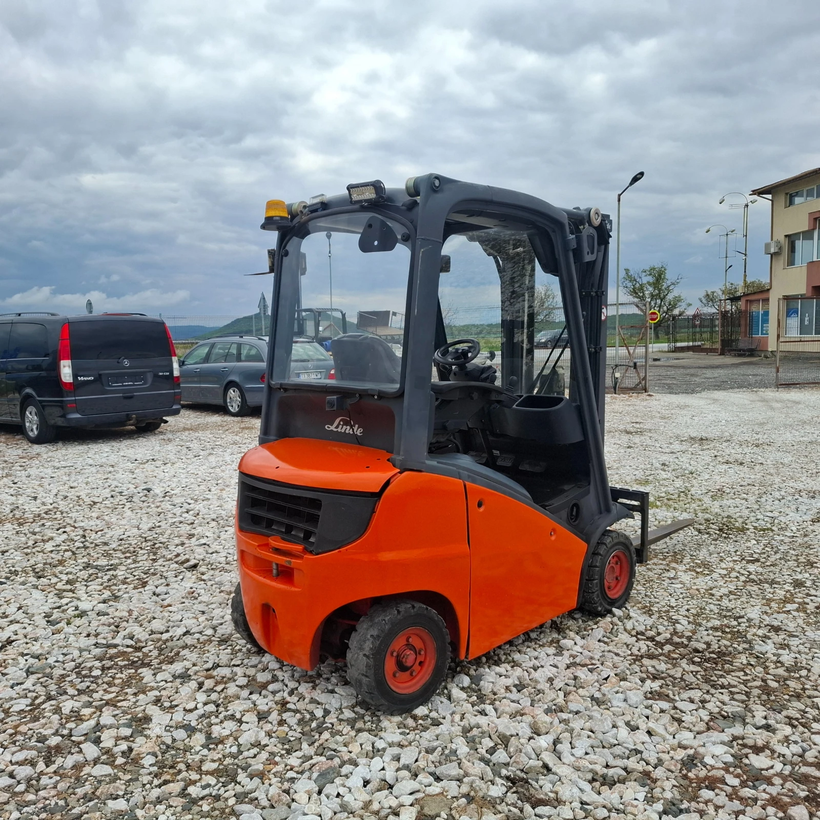 Мотокар Linde H16 ДИЗЕЛОВ, снимка 7 - Индустриална техника - 54381649