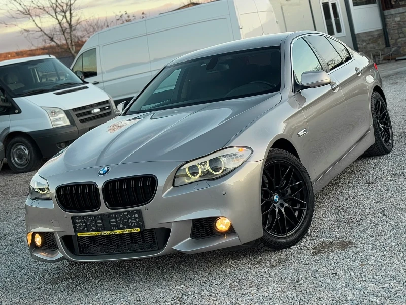 BMW 520 2.0D 184кс M-PAKET НАВИ КОЖА РЕАЛНИ-КМ, снимка 3 - Автомобили и джипове - 48372274