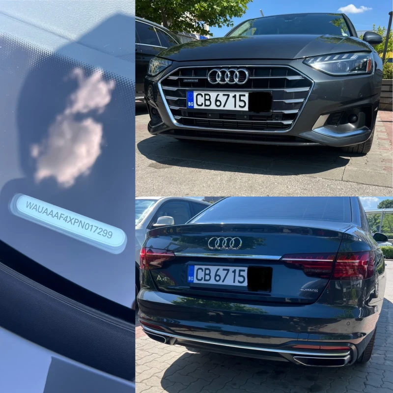 Audi A4 45 TFSI Quattro, Автомобилът е регистриран СВ - 64500 лв. - 66341203 1