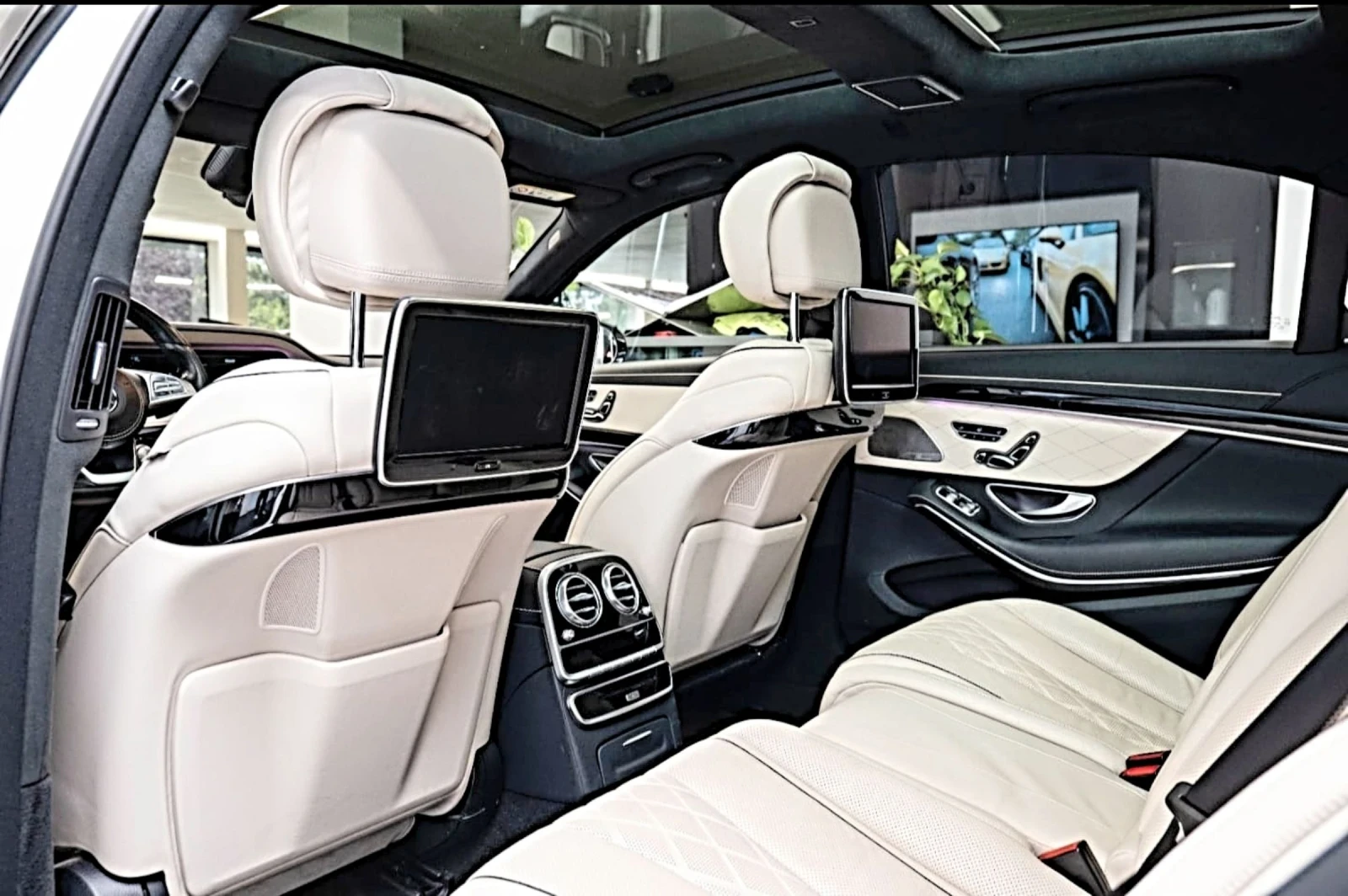 Mercedes-Benz S 350 ОЧАКВАН ВНОС Mercedes S350d 9G* Long* 3xTV* 360CAM - изображение 4
