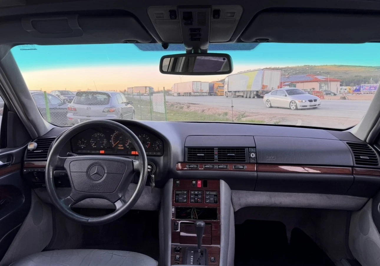 Mercedes-Benz S 420 LONG / V8 / Full Ext, снимка 9 - Автомобили и джипове - 54115401