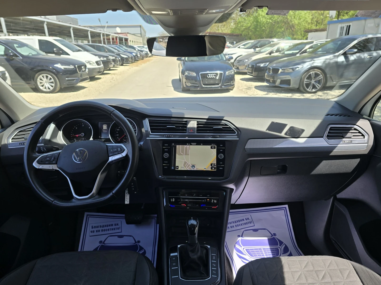 VW Tiguan 2.0TDI 150к.с LIFE DSG Камера Дистроник , снимка 15 - Автомобили и джипове - 54333373