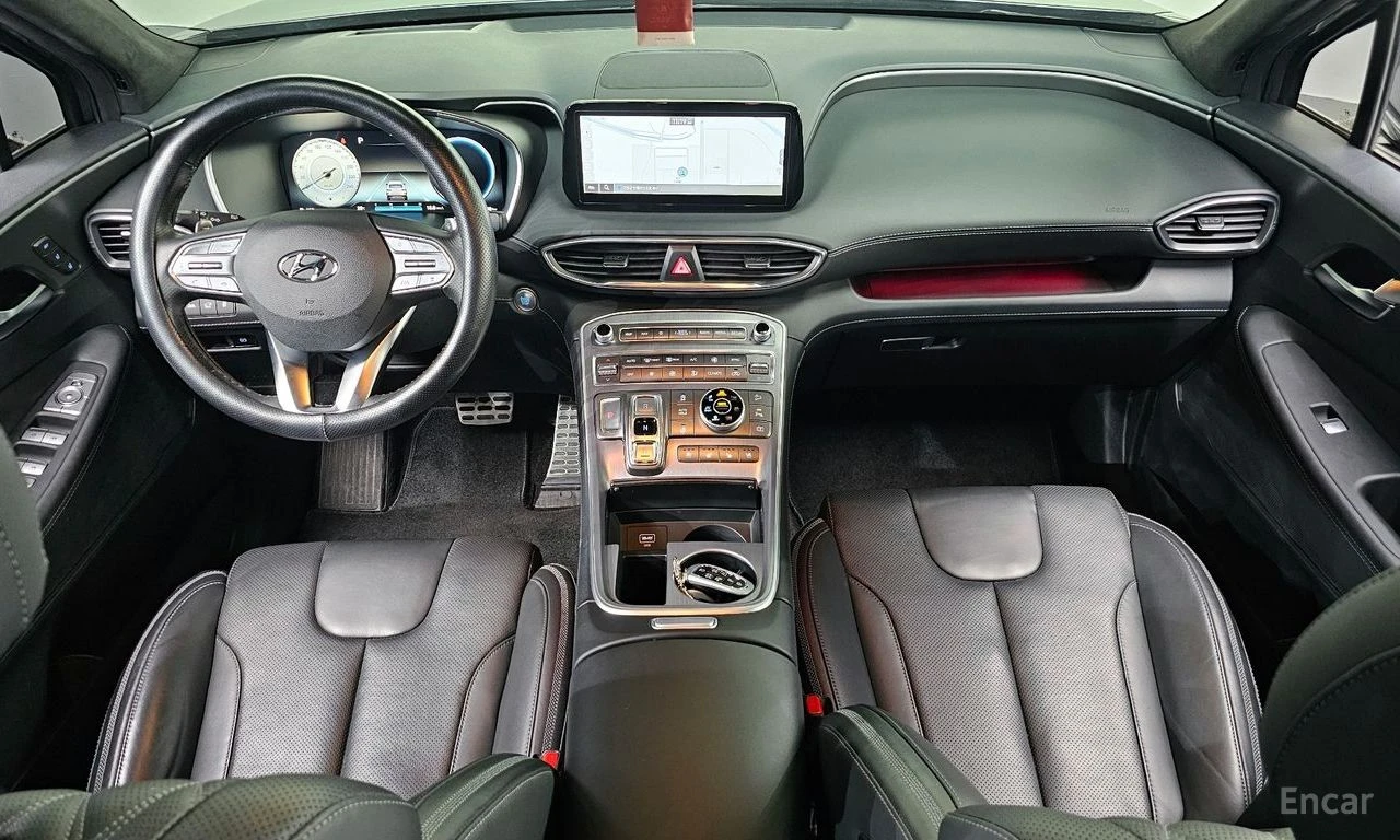 Hyundai Santa fe 2.5T* CALLIGRAPHY* DISTRONIC* 360 КАМЕРИ* ОБДУХВА, снимка 7 - Автомобили и джипове - 54982364