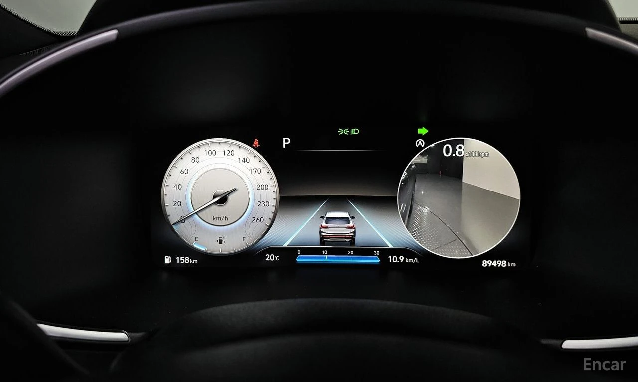 Hyundai Santa fe 2.5T* CALLIGRAPHY* DISTRONIC* 360 КАМЕРИ* ОБДУХВА, снимка 8 - Автомобили и джипове - 54982364