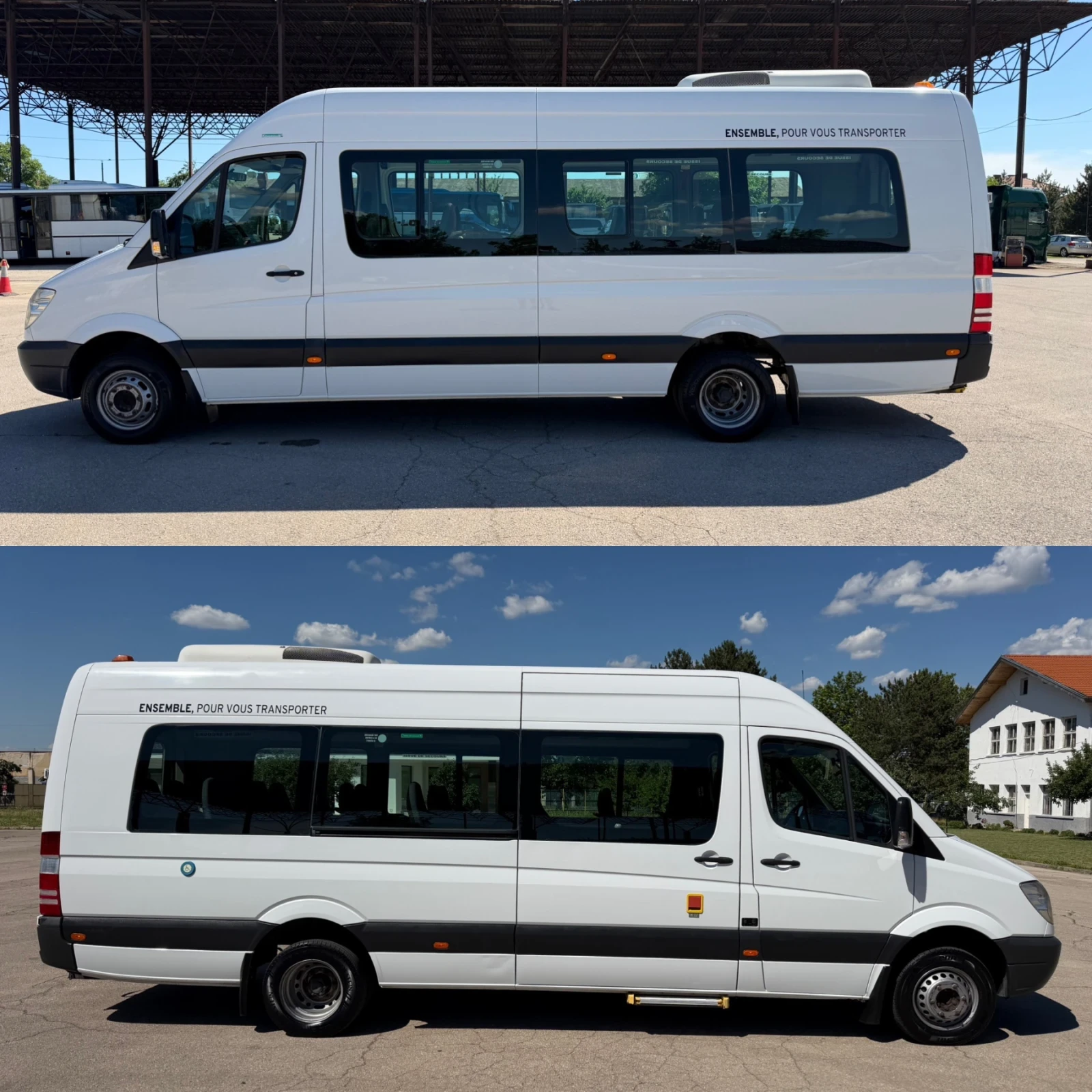 Mercedes-Benz Sprinter 516 transfer двойна klima Автоматична врата, снимка 2 - Бусове и автобуси - 54742500