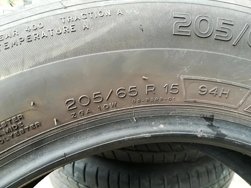 Гуми Летни 205/65R15, снимка 5 - Гуми и джанти - 21805875