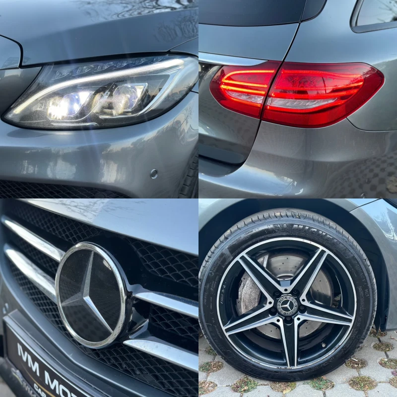 Mercedes-Benz C 250 * BLUETEC* AMG LINE* 4MATIC* ВНОС ШВЕЙЦАРИЯ* , снимка 15 - Автомобили и джипове - 47895692