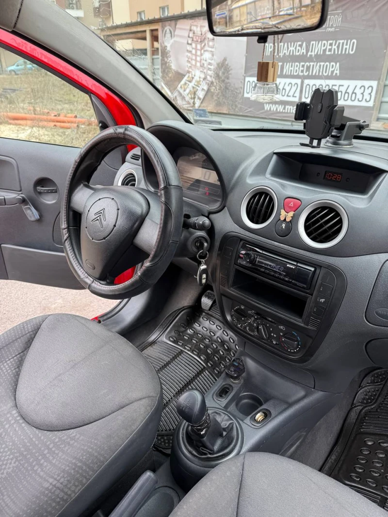 Citroen C2 1.1i  euro5-tip-top-0877771522, снимка 6 - Автомобили и джипове - 49548219