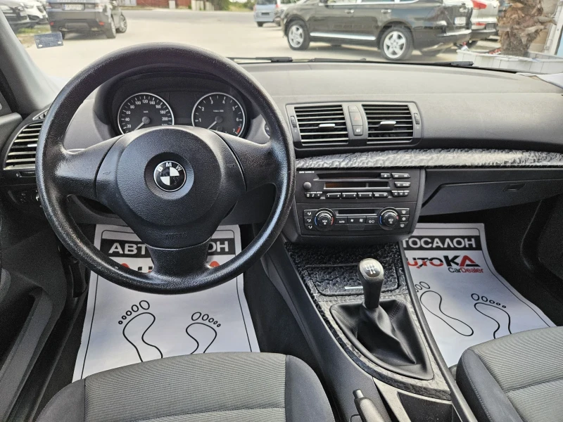 BMW 116 1.6I-116кс= КЛИМАТИК= BLACK EDITION, снимка 11 - Автомобили и джипове - 50996379