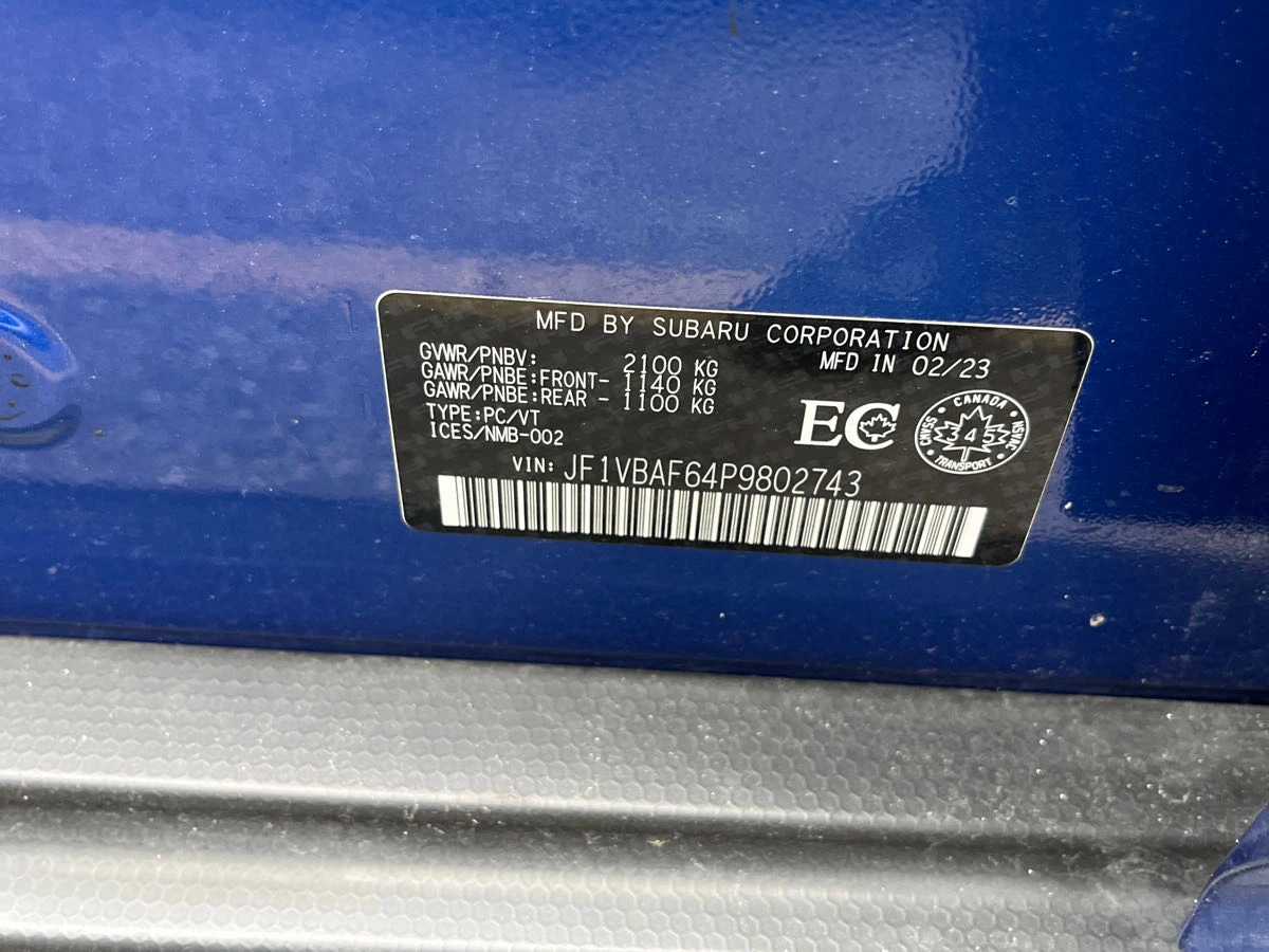 Subaru WRX  - изображение 3