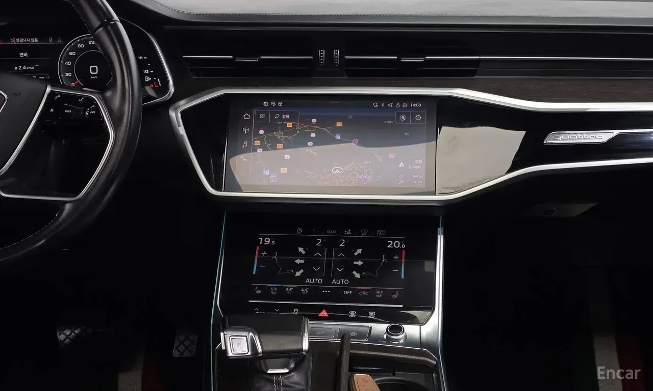 Audi A7 55TFSI* MATRIX* S* LINE* ОБДУХВАНЕ* ДИСТРОНИК* , снимка 10 - Автомобили и джипове - 56130346