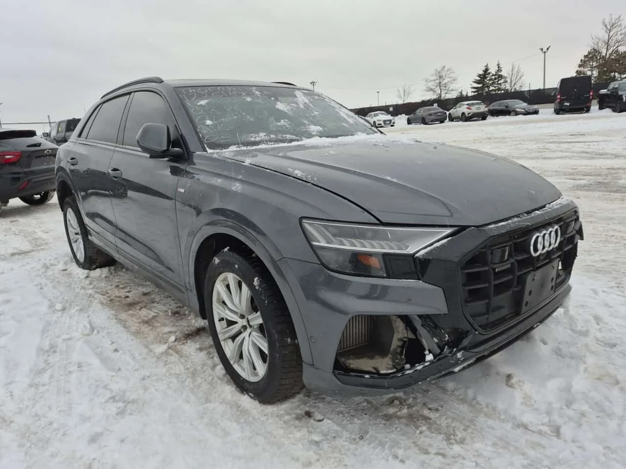 Audi Q8  TECHNIK /DIS/360/MATRIX/B&O/HUD, снимка 2 - Автомобили и джипове - 54134128