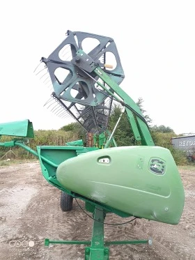 Комбайн John Deere W650 + Хедер и Количка, снимка 16