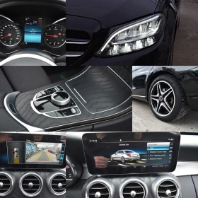 Mercedes-Benz C 220 194H.P 9G-TRONIC* SPORT-LINE* FACELIFT* РАВЕН НА Н, снимка 17