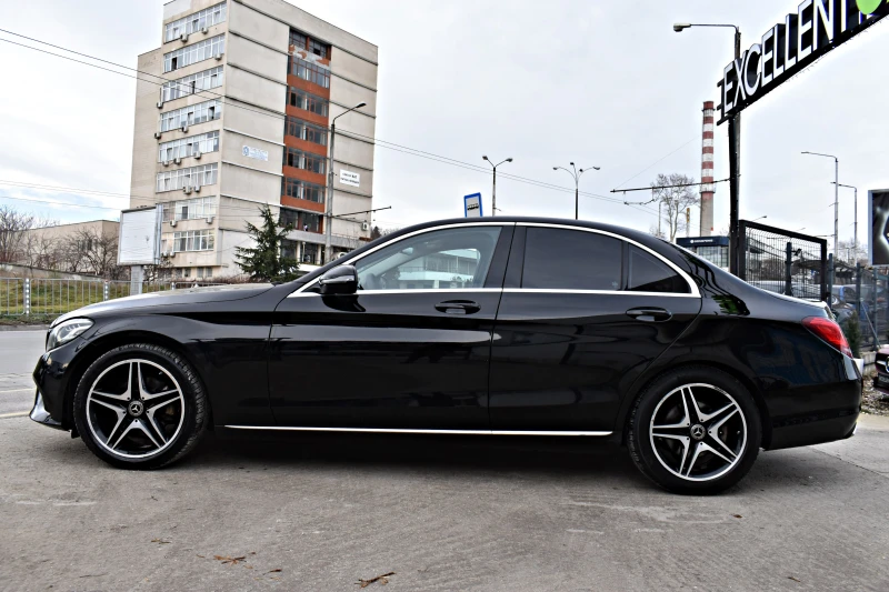 Mercedes-Benz C 220 194H.P 9G-TRONIC* SPORT-LINE* FACELIFT* РАВЕН НА Н, снимка 2 - Автомобили и джипове - 48630833