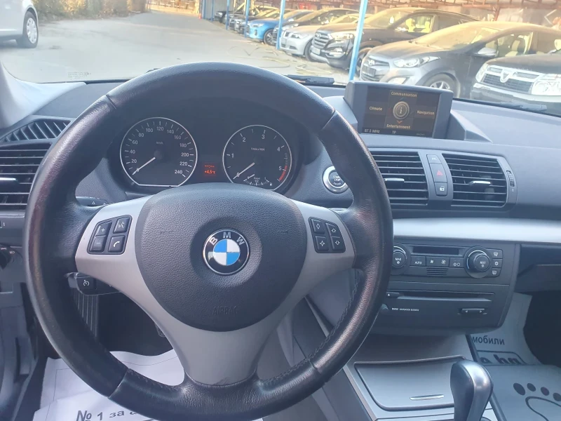 BMW 120 2.0 D 163 ks NAVI AUTOMAT, снимка 10 - Автомобили и джипове - 49097793