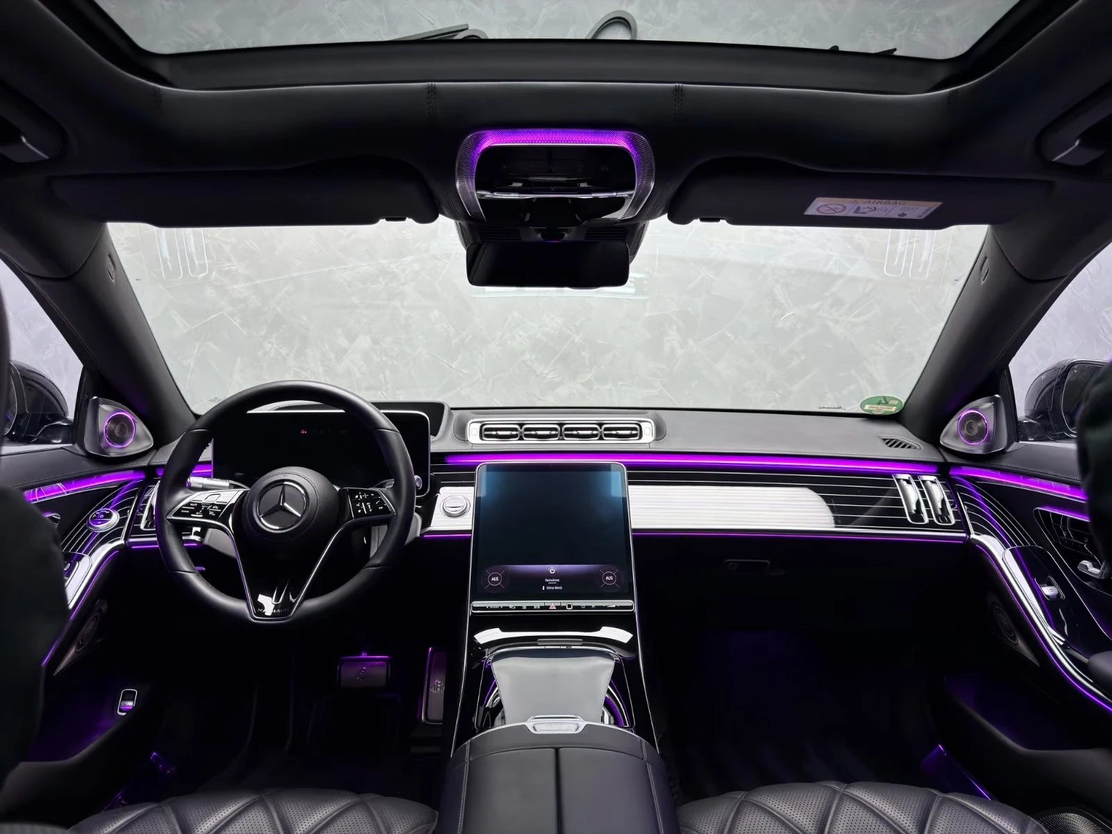 Mercedes-Benz S 680 MAYBACH/ FIRST-CLASS/ BURM 4D/ EXECUTIVE/ DESIGNO/, снимка 9 - Автомобили и джипове - 55920761