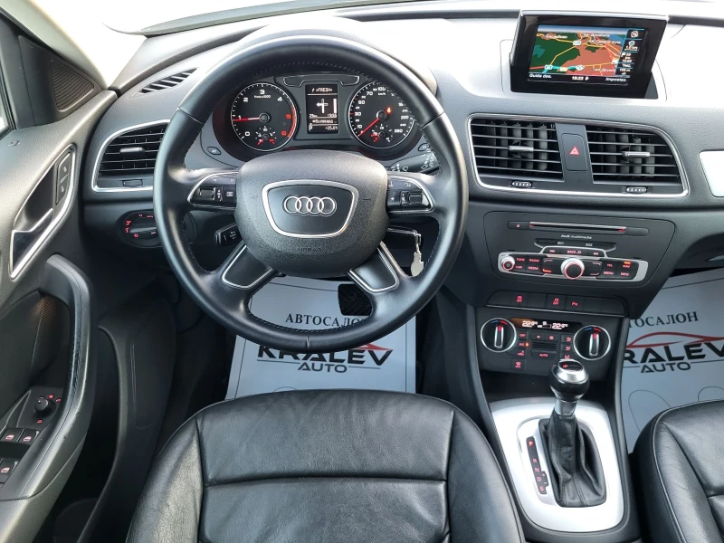 Audi Q3 2.0TDI FACELIFT 184к.с. QUATTRO/КОЖА./НАВИГАЦИЯ, снимка 10 - Автомобили и джипове - 50423297