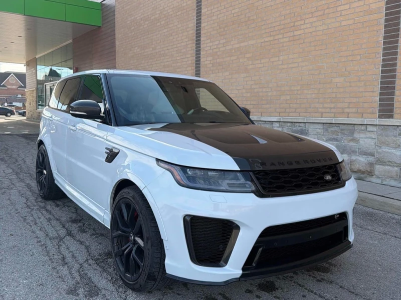 Land Rover Range Rover Sport * SVR * CARFAX * БЕЗ ПЪРВОНАЧАЛНА ВНОСКА, снимка 16 - Автомобили и джипове - 52905660