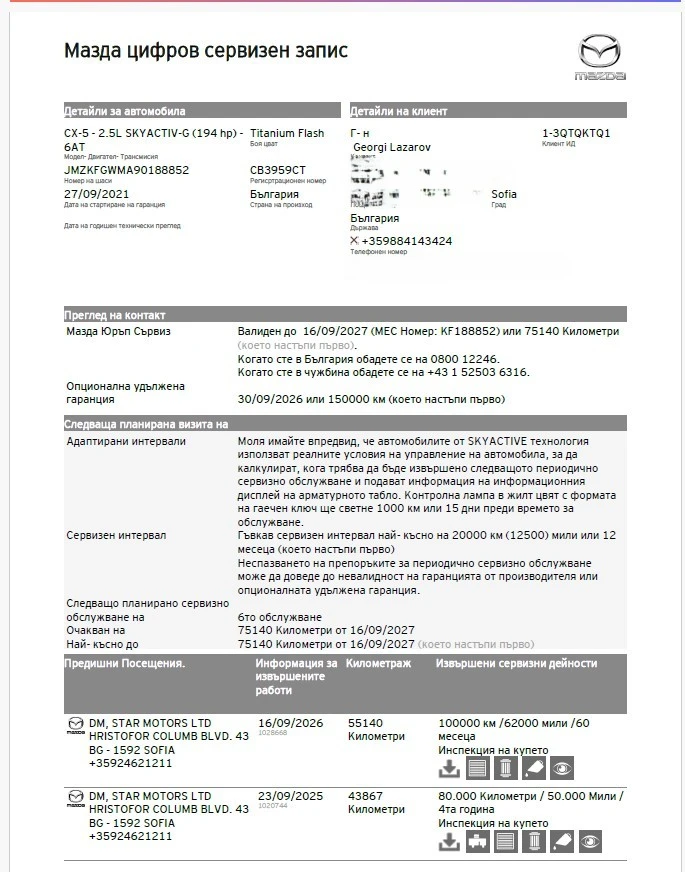 Mazda CX-5 Takumi, снимка 16 - Автомобили и джипове - 56293359
