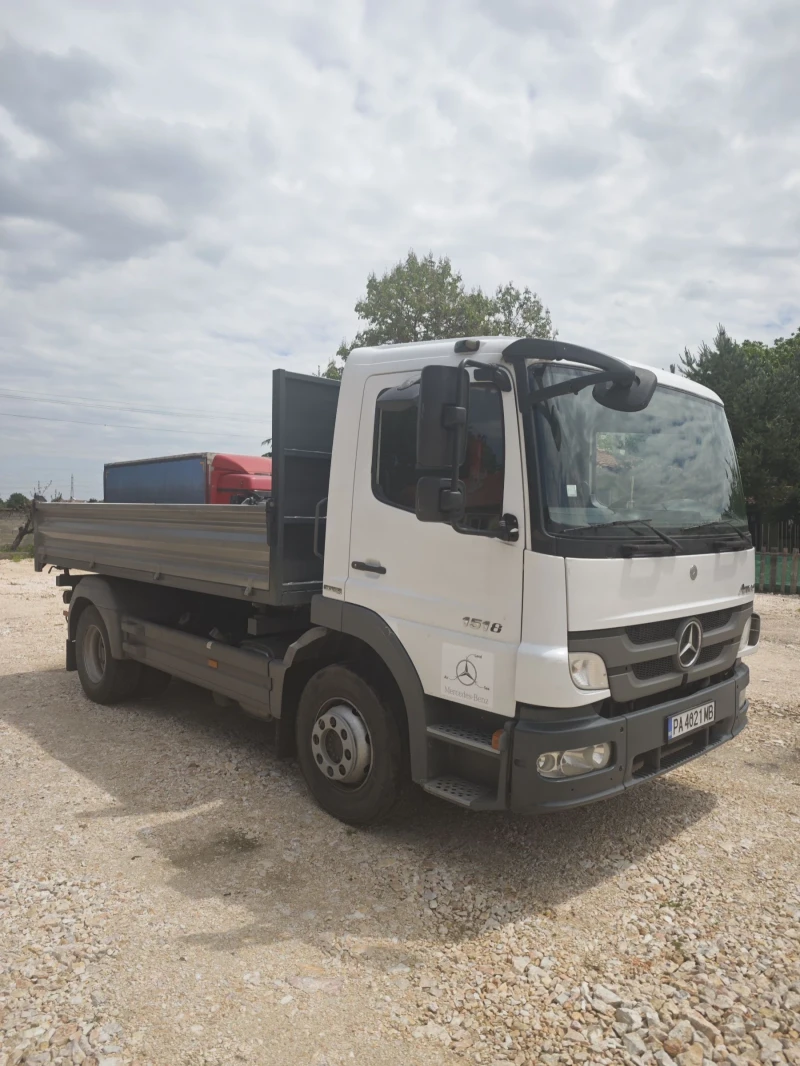 Mercedes-Benz Atego 1518 Е5 Тристранен КЛИМА, снимка 2 - Камиони - 50325034