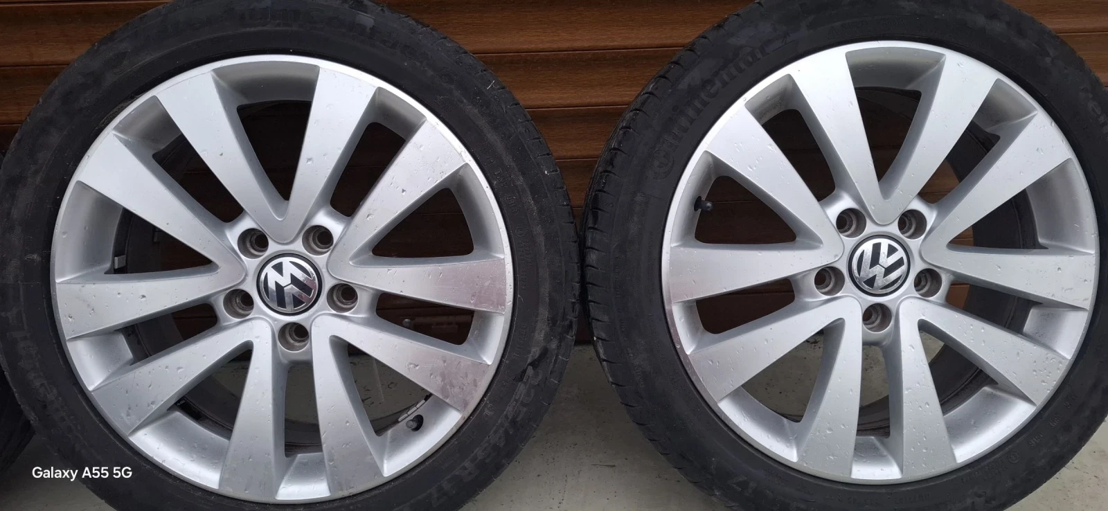 Гуми с джанти Continental 225/45R17, снимка 3 - Гуми и джанти - 54980737