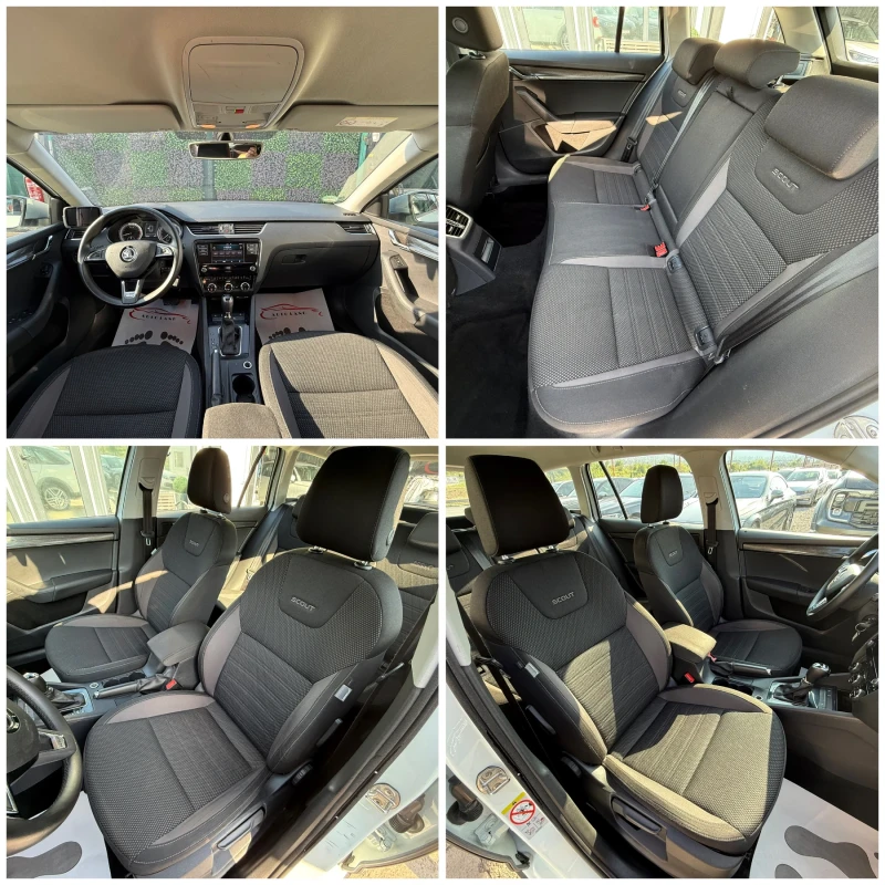 Skoda Octavia SCOUT/4X4/LED/NAVI/AVTOMAT/СОБСТВЕН ЛИЗИНГ, снимка 13 - Автомобили и джипове - 50599530