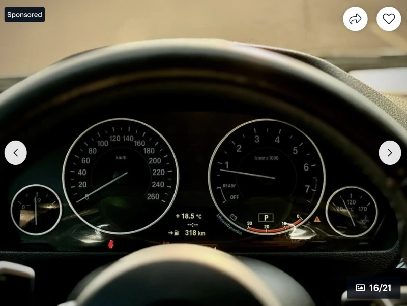 BMW 335 M* SPORT* XDRIVE* LANE* ASSIST* RECARO* , снимка 14 - Автомобили и джипове - 52790405