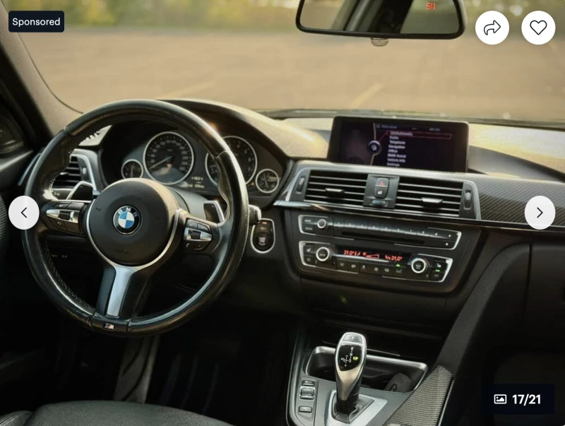 BMW 335 M* SPORT* XDRIVE* LANE* ASSIST* RECARO* , снимка 9 - Автомобили и джипове - 52790405