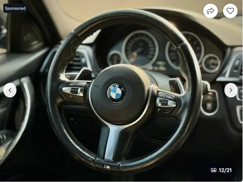 BMW 335 M* SPORT* XDRIVE* LANE* ASSIST* RECARO* , снимка 10 - Автомобили и джипове - 52790405