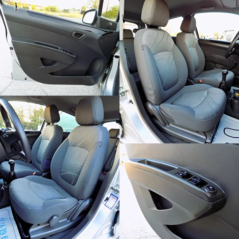 Chevrolet Spark 1.0i/ФАБР.ГАЗ/4 цил./РЕАЛНИ КМ/ПЪЛНА СЕРВ. ИСТОРИЯ, снимка 9 - Автомобили и джипове - 55533315