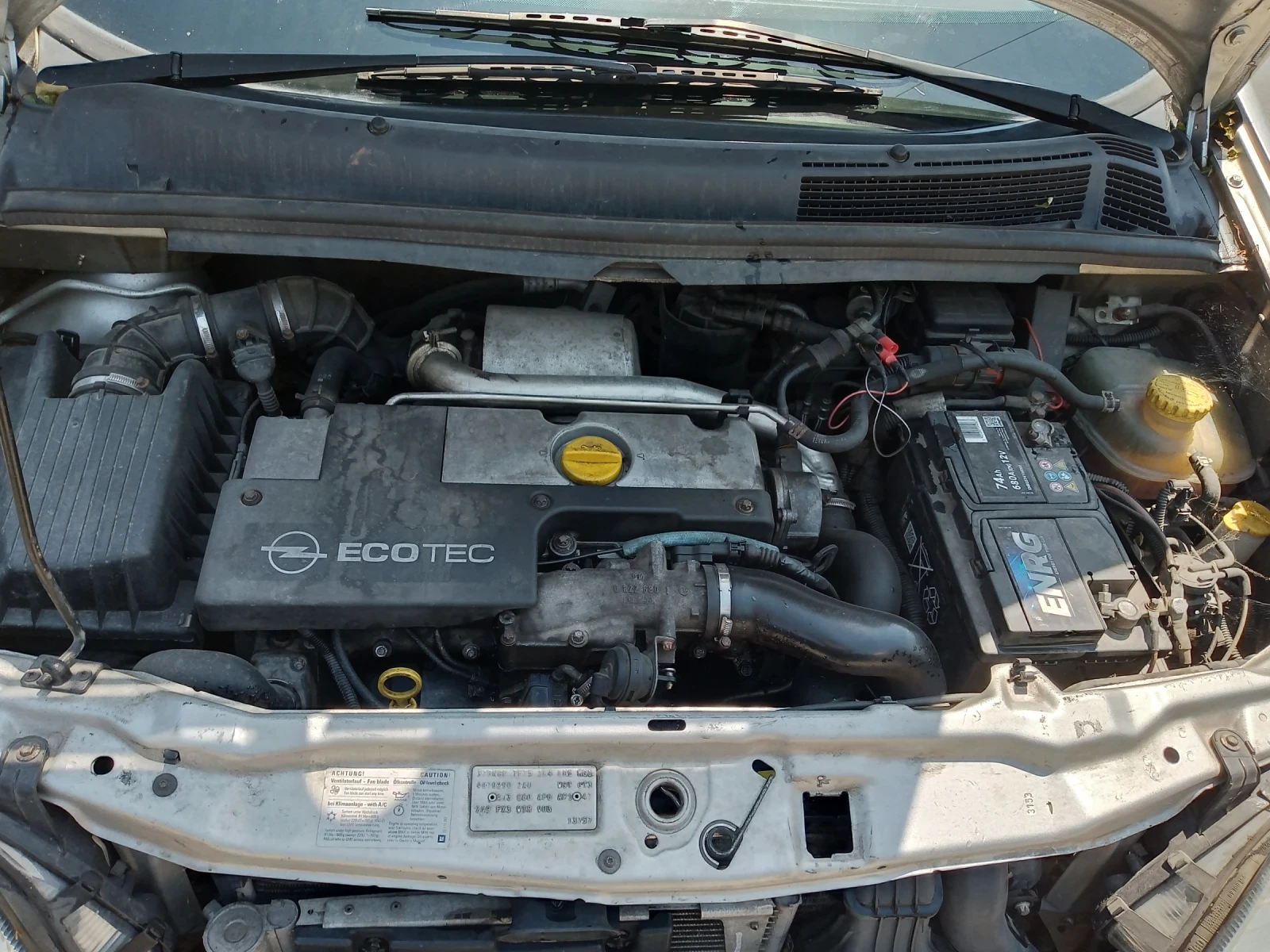 Opel Zafira 2003 г. фейстлифт 2.0 дизел 101к.с., снимка 6 - Автомобили и джипове - 55980835