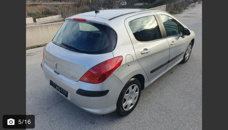 Peugeot 308 1.4vti 95hp НА ЧАСТИ, снимка 2 - Автомобили и джипове - 48018428