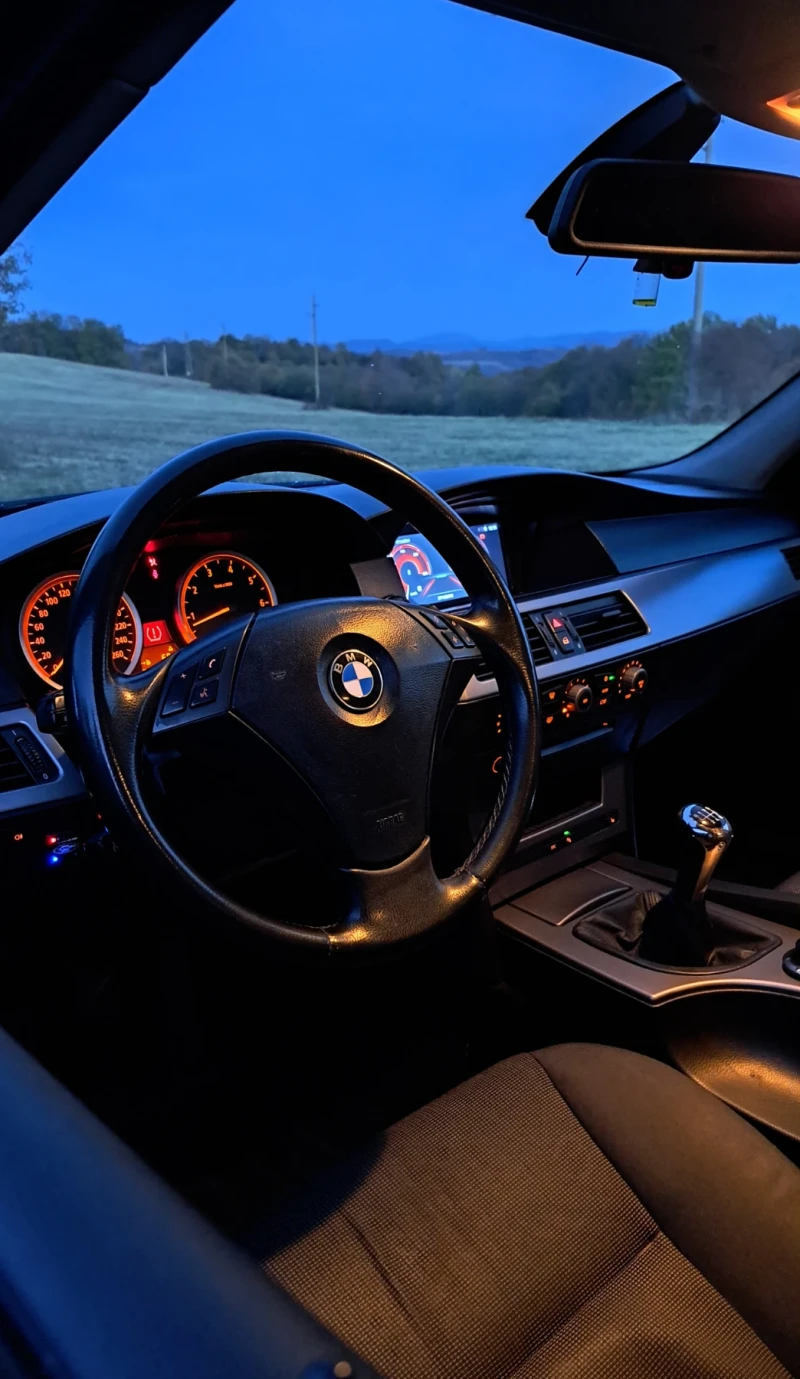 BMW 520 Bmw e60 520i 170к.с ГАЗ, снимка 5 - Автомобили и джипове - 52251892