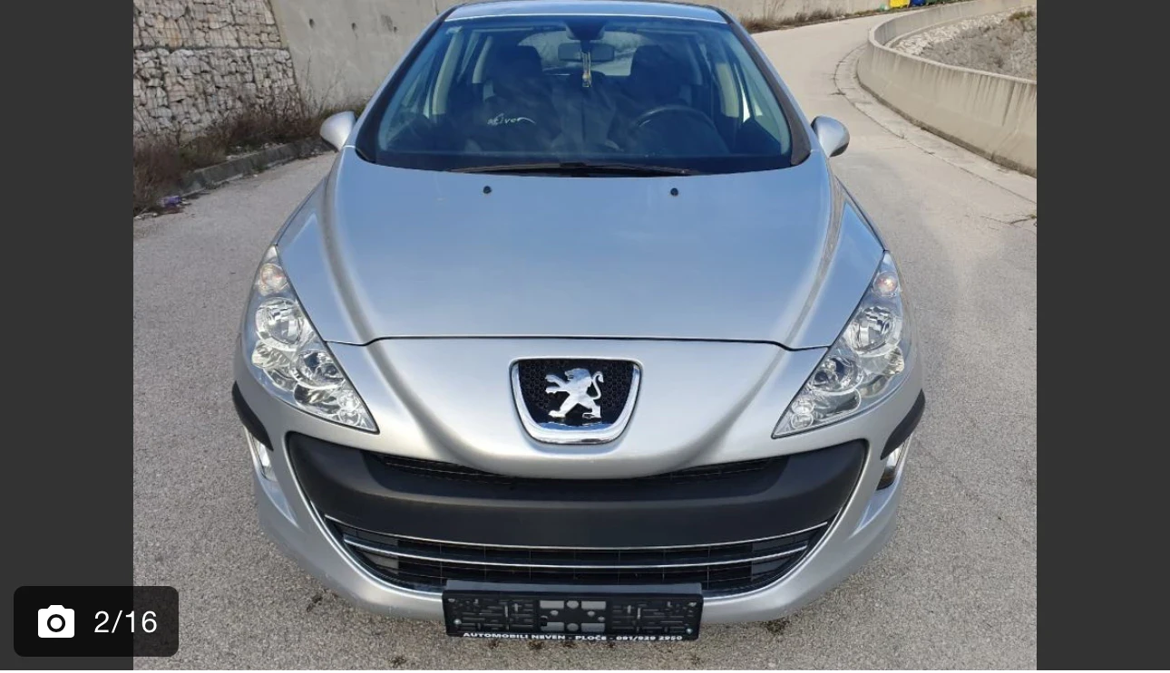 Peugeot 308 1.4vti 95hp НА ЧАСТИ, снимка 1