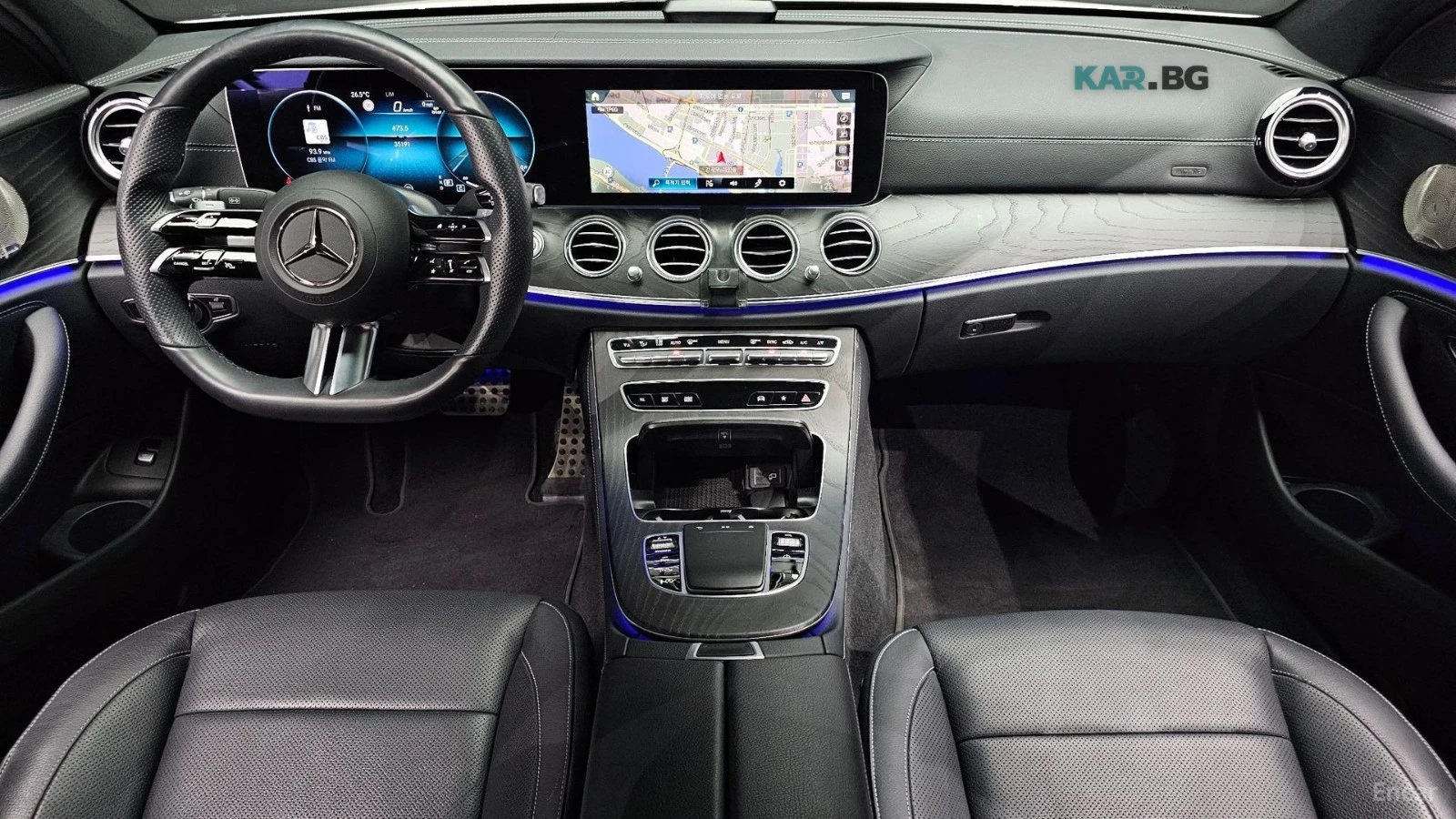 Mercedes-Benz E 220 D 4MATIC AMG-Line Автокредит Цена до България, снимка 6 - Автомобили и джипове - 55190843