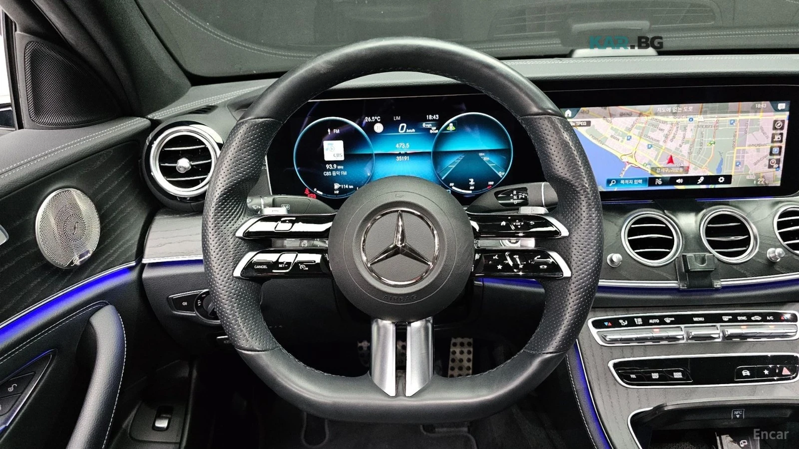 Mercedes-Benz E 220 D 4MATIC AMG-Line Автокредит Цена до България, снимка 7 - Автомобили и джипове - 55190843
