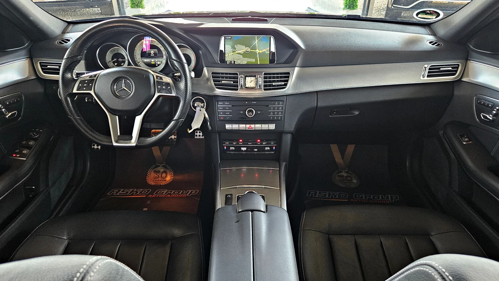 Mercedes-Benz E 350 AMG/4MAT/PANO/DISTR/LINE ASYST/CAMERA/ПОДГРЕВ/ЛИЗИ, снимка 8 - Автомобили и джипове - 55751079