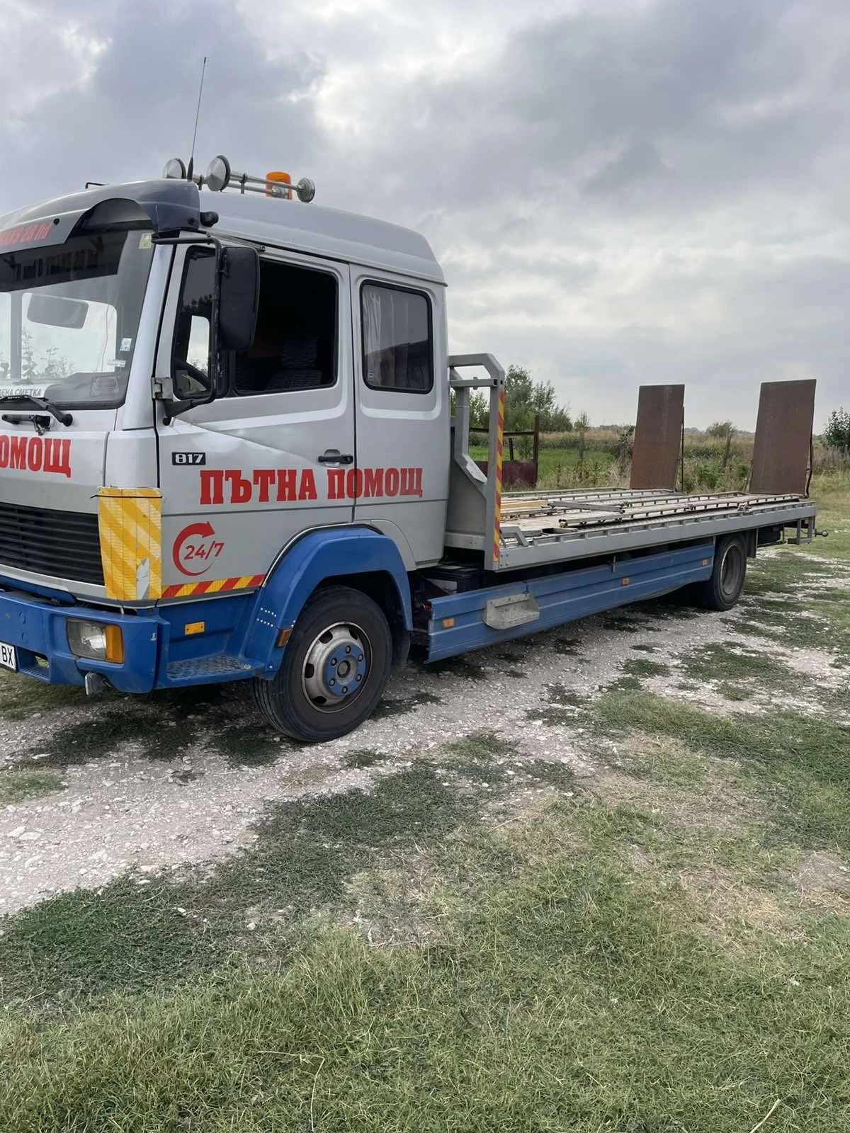Mercedes-Benz 817 Пътна помощ, снимка 2 - Камиони - 55891114