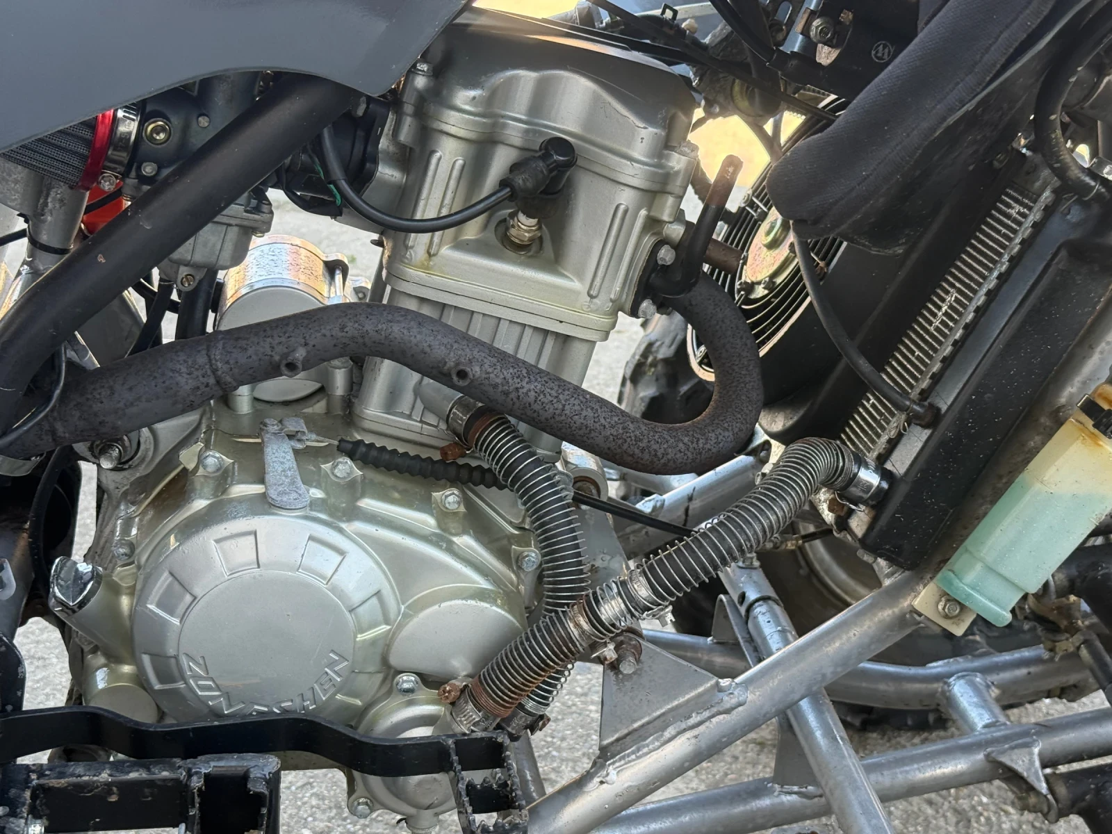 Zongshen Zs200gy-2 ATV ZONGSHEN 250 С ДОКУМЕНТИ, снимка 11 - Мотоциклети и мототехника - 54096456