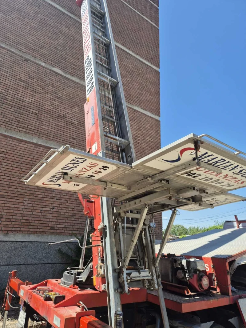 Автовишка Mercedes-Benz Atego, снимка 5 - Индустриална техника - 52654820