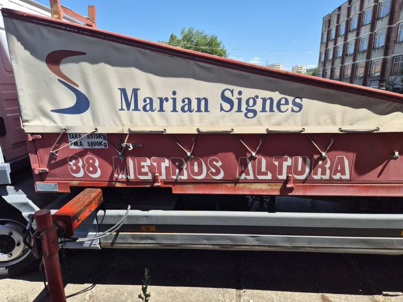 Автовишка Mercedes-Benz Atego, снимка 4 - Индустриална техника - 52654820