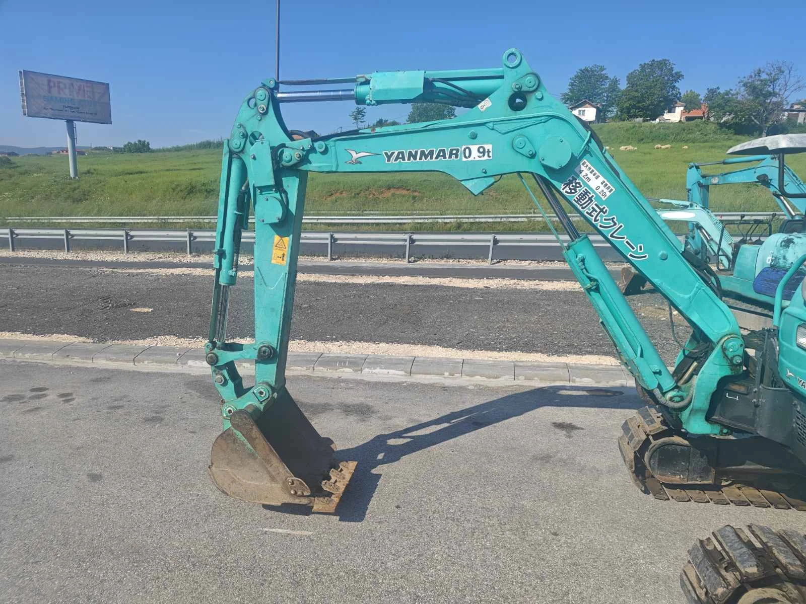 Багер Yanmar  НОВ ВНОС JAPAN, снимка 6 - Индустриална техника - 54435869