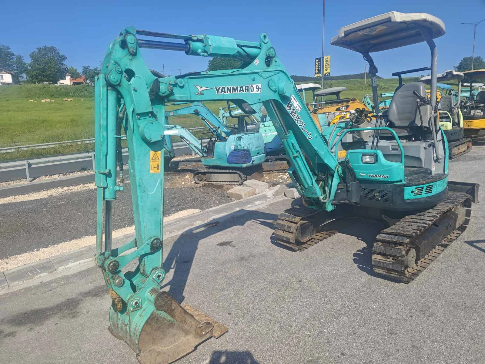 Багер Yanmar  НОВ ВНОС JAPAN
