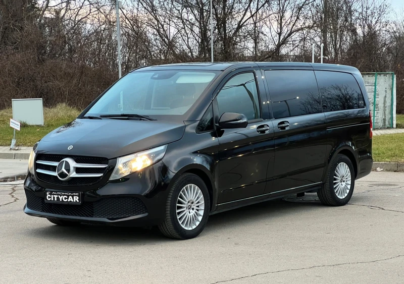 Mercedes-Benz V 300 d/ LONG/ BURMESTER/ DISTRONIC/ CAMERA/ , снимка 3 - Автомобили и джипове - 48323927