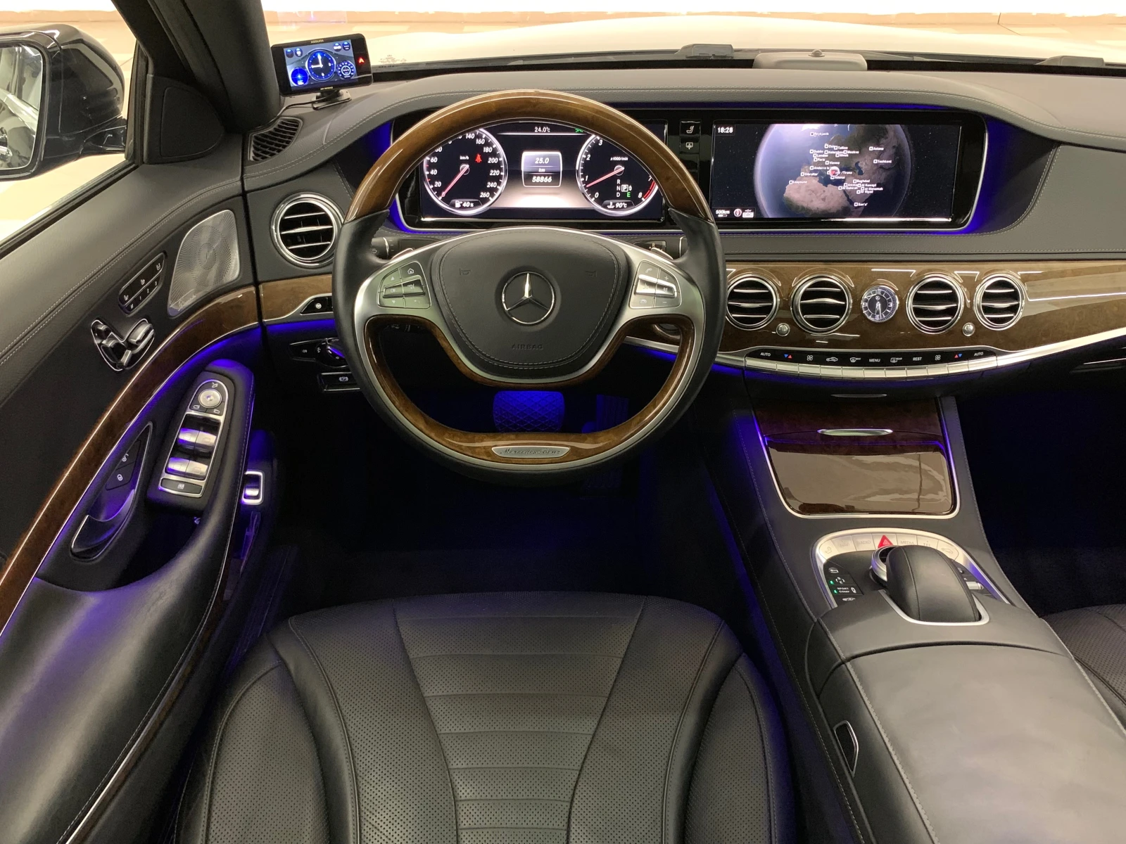 Mercedes-Benz S 500 AMG Long 4-MATIC 58000km. NOV - изображение 10