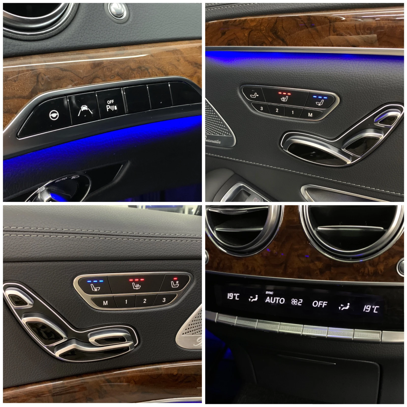 Mercedes-Benz S 500 AMG Long 4-MATIC 58000km. NOV | Mobile.bg   16