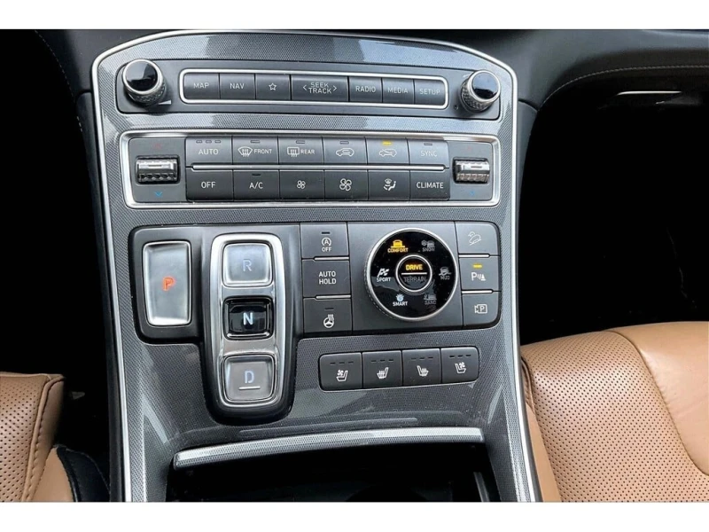 Hyundai Santa fe * ULTIMATE | AWD | LEATHER | AUTOMATIC * CARFAX * , снимка 11 - Автомобили и джипове - 53109339