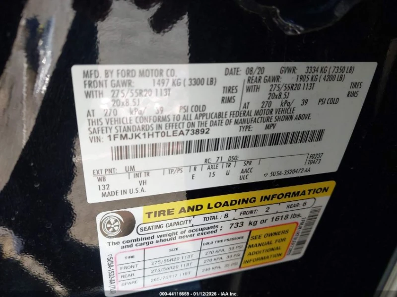 Ford Expedition 3.5l Xlt Max, снимка 9 - Автомобили и джипове - 53570804